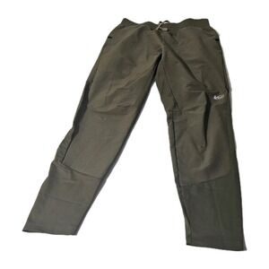 REI Co-op Trailmade Pants Womens M Stretch Tech Light Travel Hiking Green